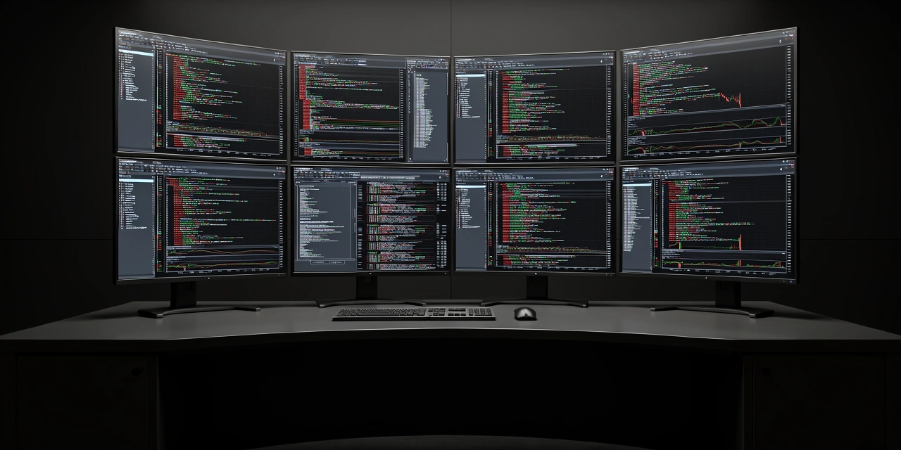 Quantitative trading desk visualization